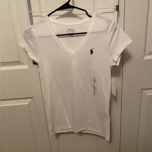 New with tags XS white short sleeve top Polo Ralph Lauren